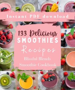 The Smoothie Cookbook- Instant Digital Download